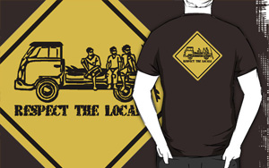 Volkswagen Respect the Locals Surf Sign